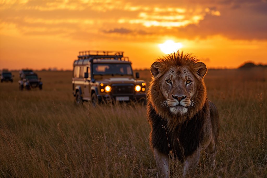 The best Kenyan safari for families AI generated image
